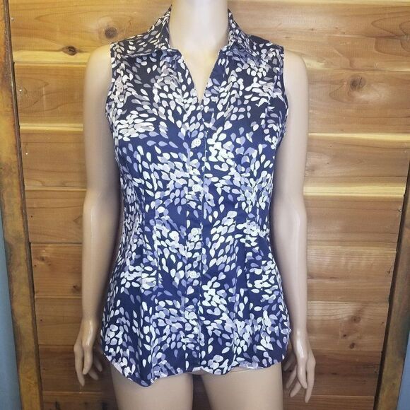 Banana Republic Sleeveless Fitted Blouse (size S) - Picture 1 of 6